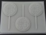 721 Four H Clover Chocolate or Hard Candy Lollipop Mold